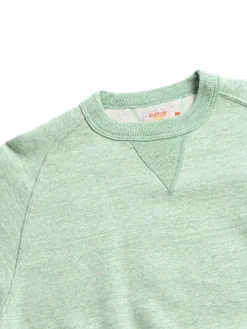 ANAHOLA CN SWEATSHIRT GREEN MARLE | Sunray Sportswear Online