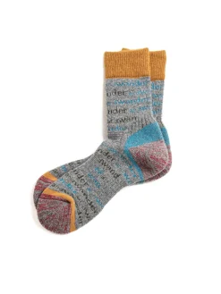 WOOL SOCK L. GRAY | and wander Discount