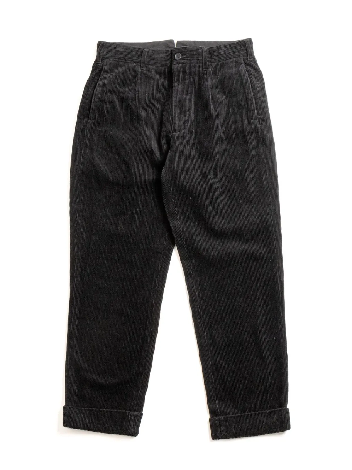 ANDOVER PANT BLACK COTTON 8W CORDUROY | Engineered Garments Online