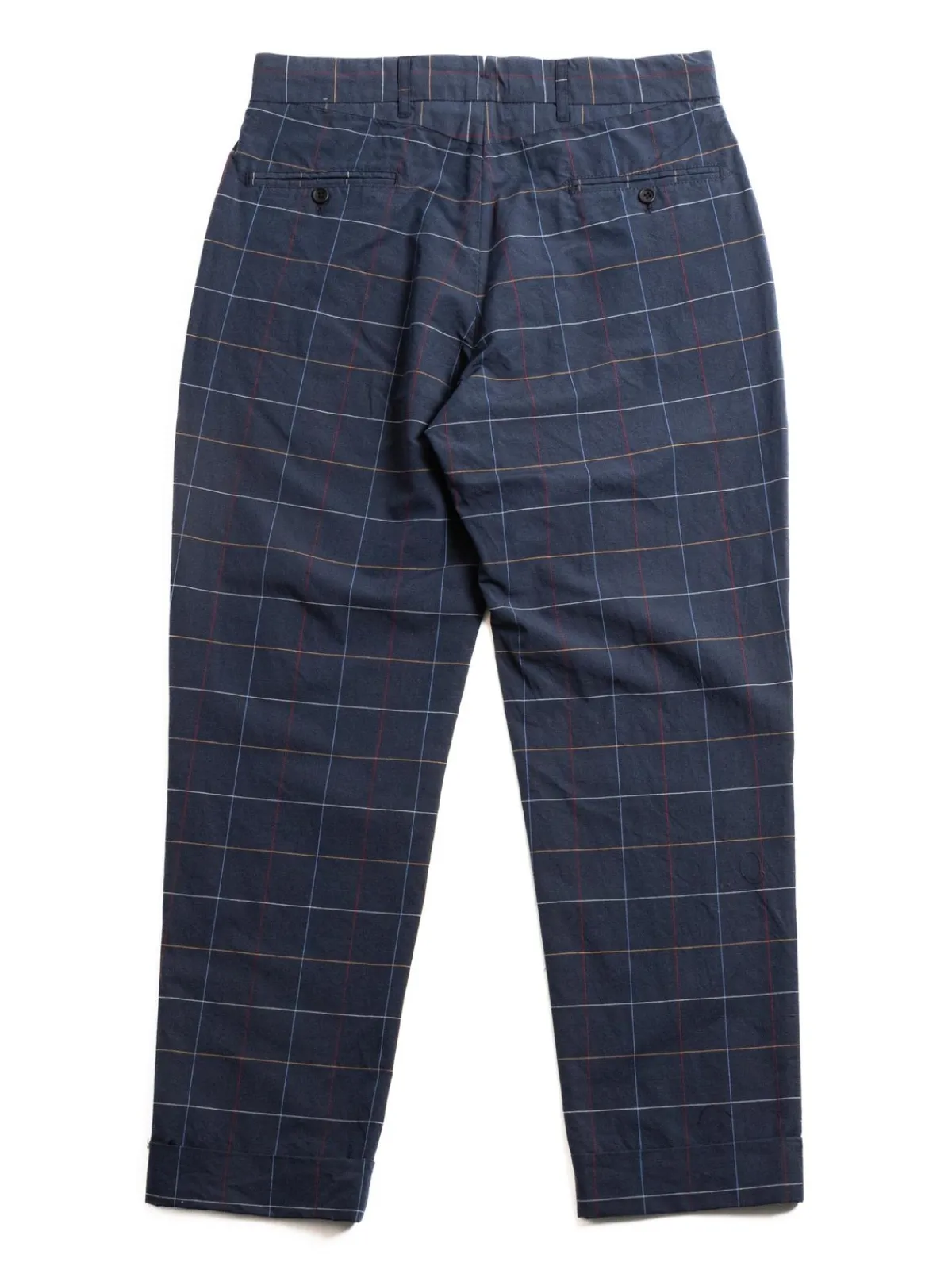 ANDOVER PANT NAVY CL WINDOWPANE | Engineered Garments Sale