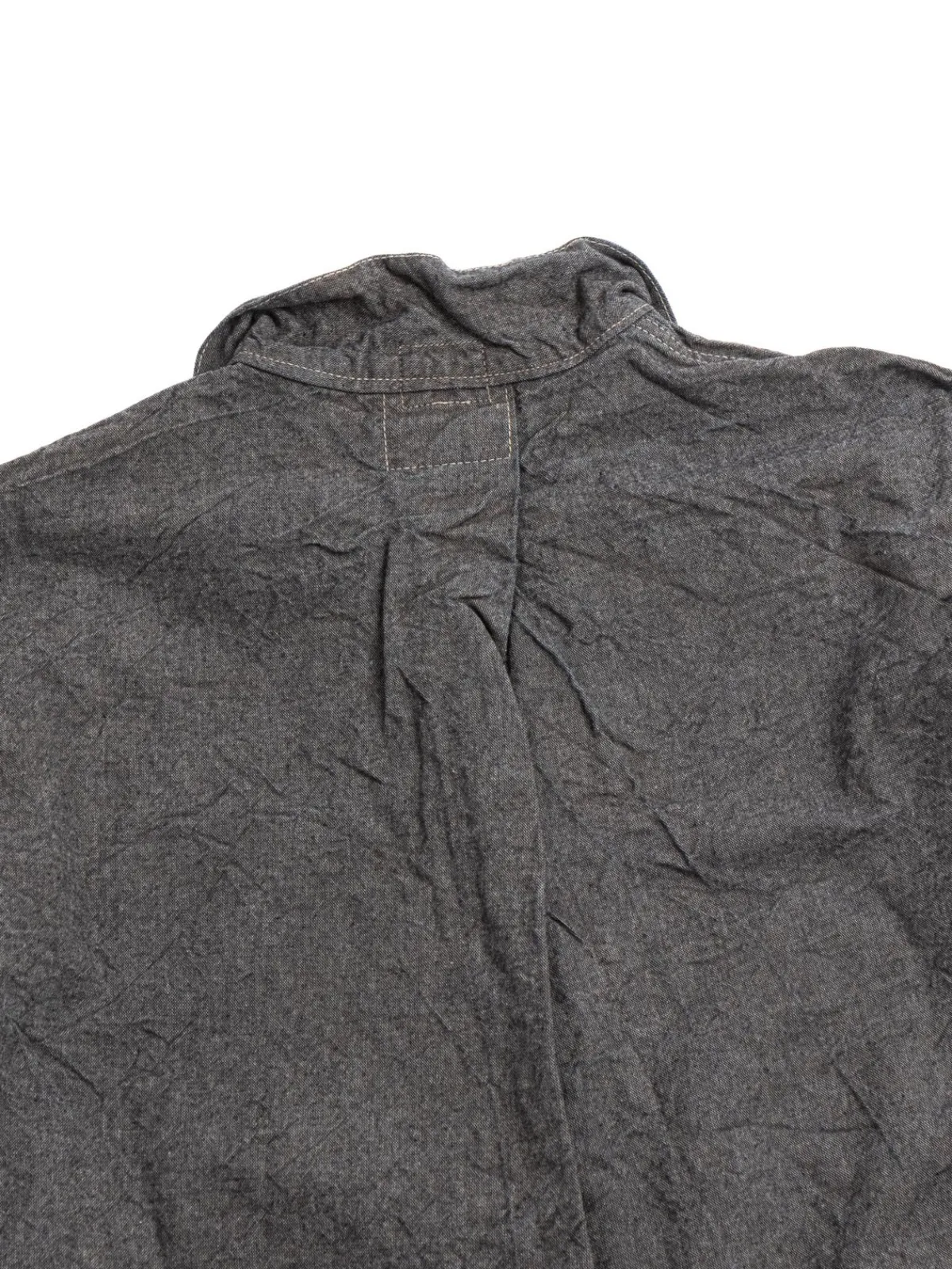 ARGYLE HAND POCKET SHIRT NDIGO COTTON COVERT SADDENED WATTLE DYED | Tender Co Outlet