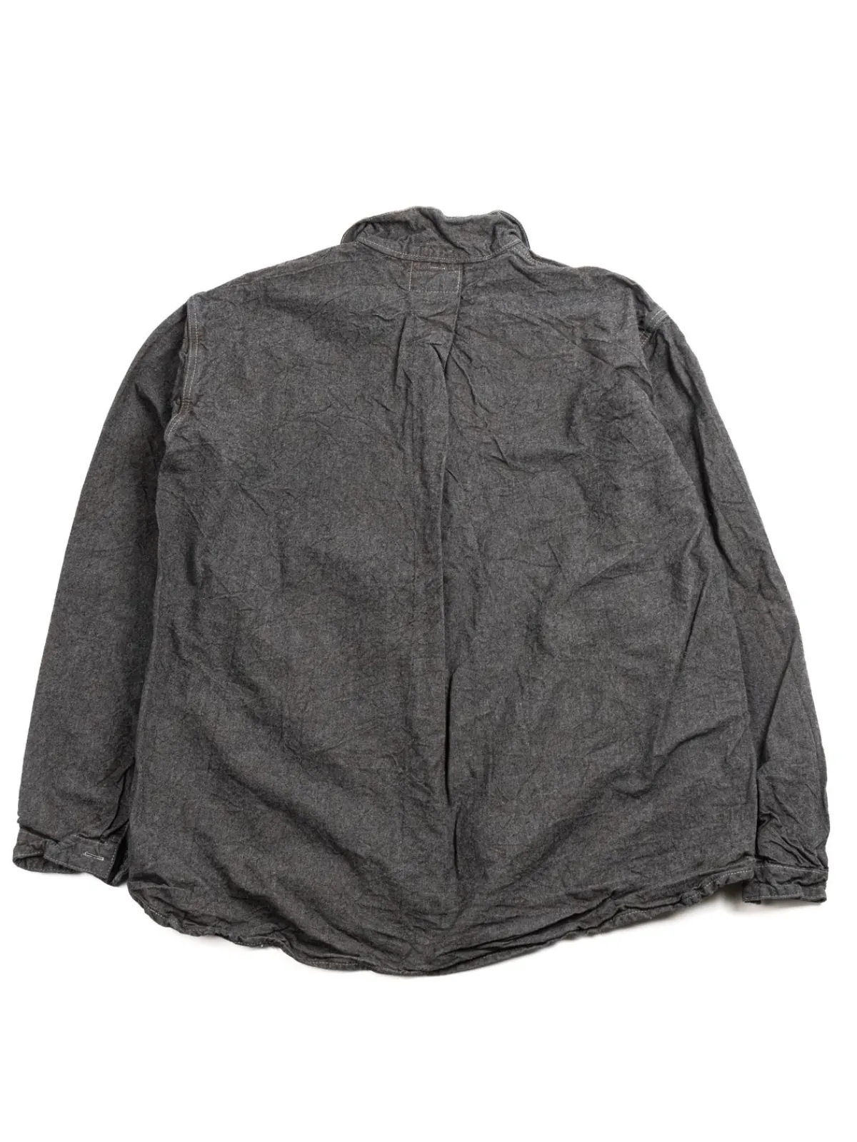 ARGYLE HAND POCKET SHIRT NDIGO COTTON COVERT SADDENED WATTLE DYED | Tender Co Outlet