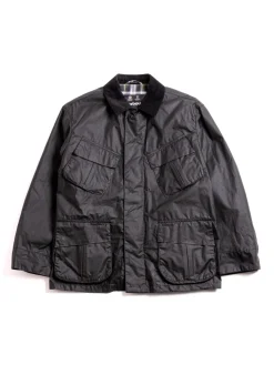 BARBOUR 4 PKT UTILITY BLACK | BARBOUR HERITAGE + Best