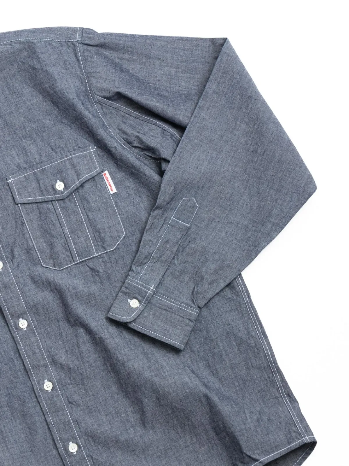 BD SCOUT SHIRT COTTON CHAMBRAY | Battenwear Flash Sale