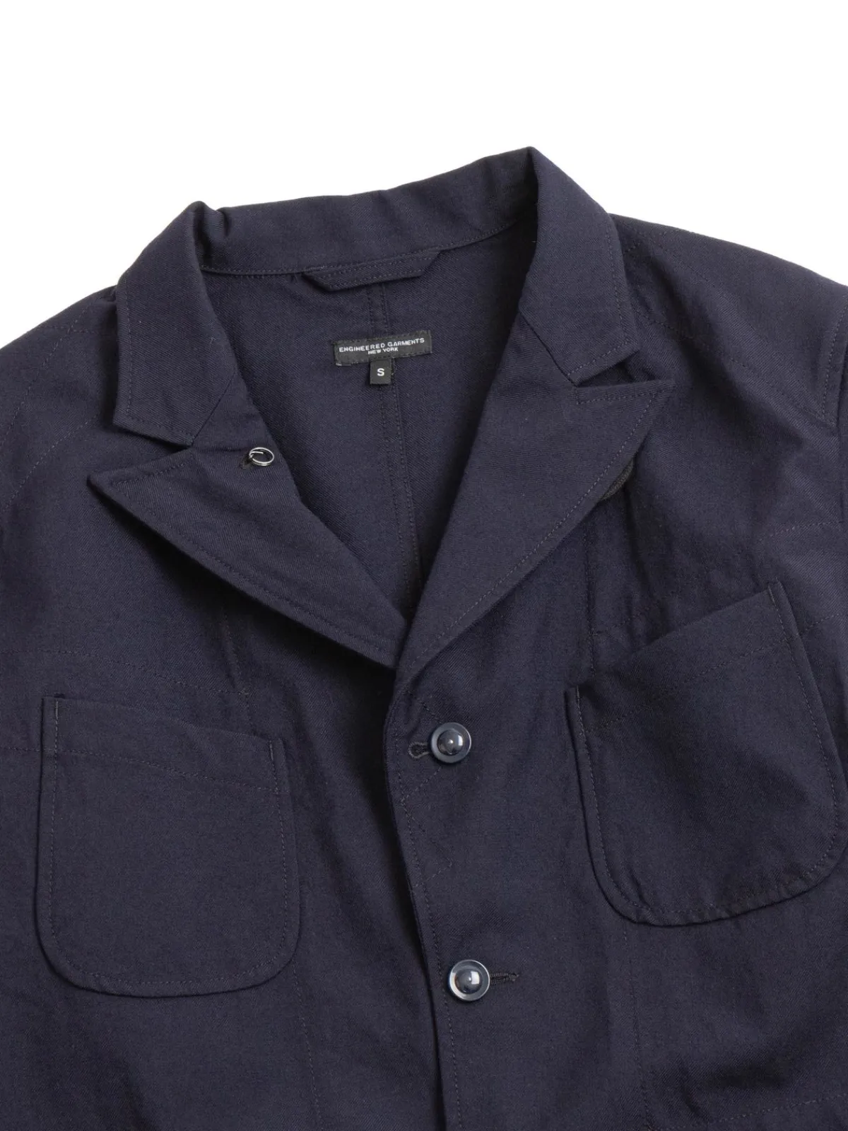 BEDFORD JACKET DARK NAVY UNIFORM SERGE | Engineered Garments Best Sale