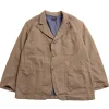 BEDFORD JACKET KHAKI/BLUE PC IRIDESCENT HEAVY TWILL | Engineered Garments Cheap