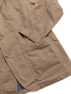 BEDFORD JACKET KHAKI/BLUE PC IRIDESCENT HEAVY TWILL | Engineered Garments Cheap