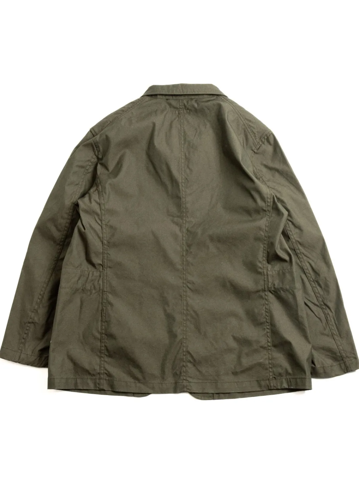 BEDFORD JACKET OLIVE CP WEATHER POPLIN | Engineered Garments Sale