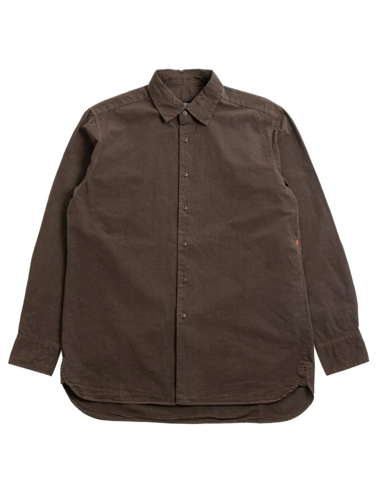 BIG RACCOURCIE SHIRT PAPER COTTON BROWN | CASEY CASEY New