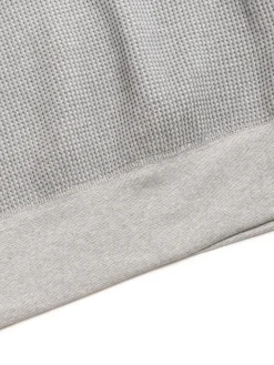 BIG WAFFLE CREW TOP GREY | *A Vontade Clearance