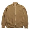 BIG WAFFLE DRIVERS ZIP CARDIGAN COYOTE | *A Vontade Cheap