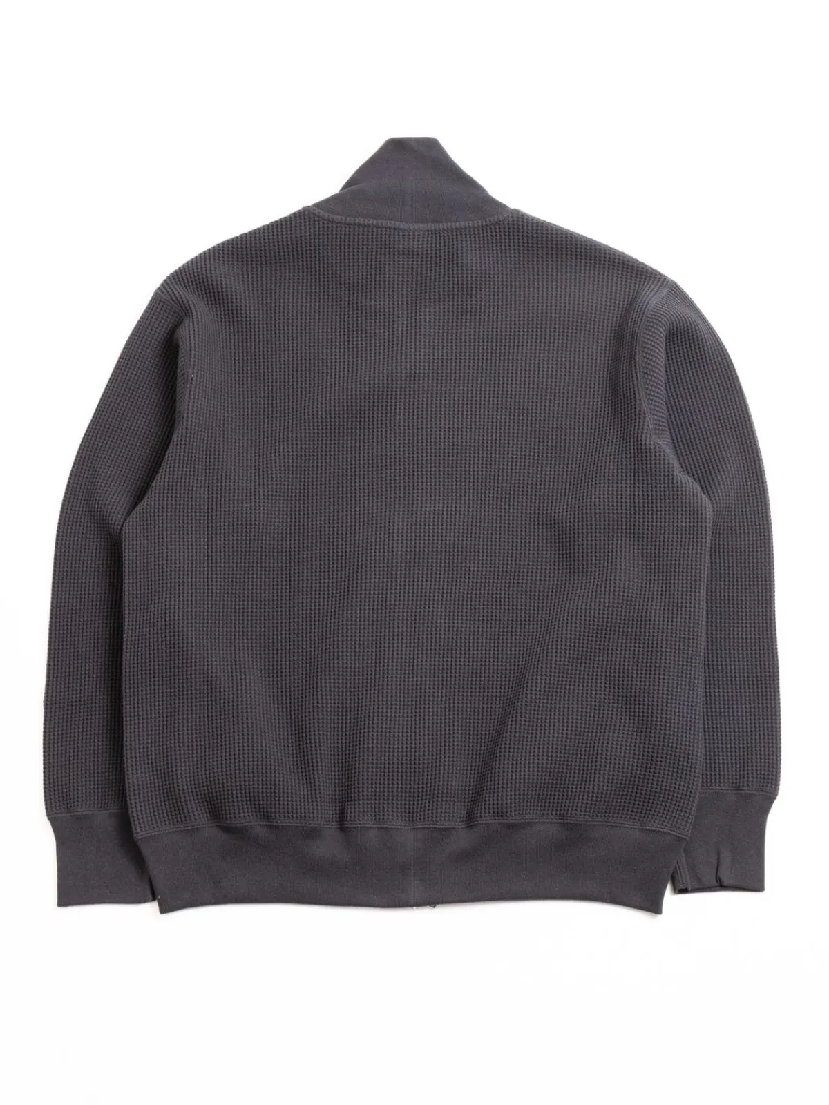 BIG WAFFLE DRIVERS ZIP CARDIGAN INK | *A Vontade Outlet