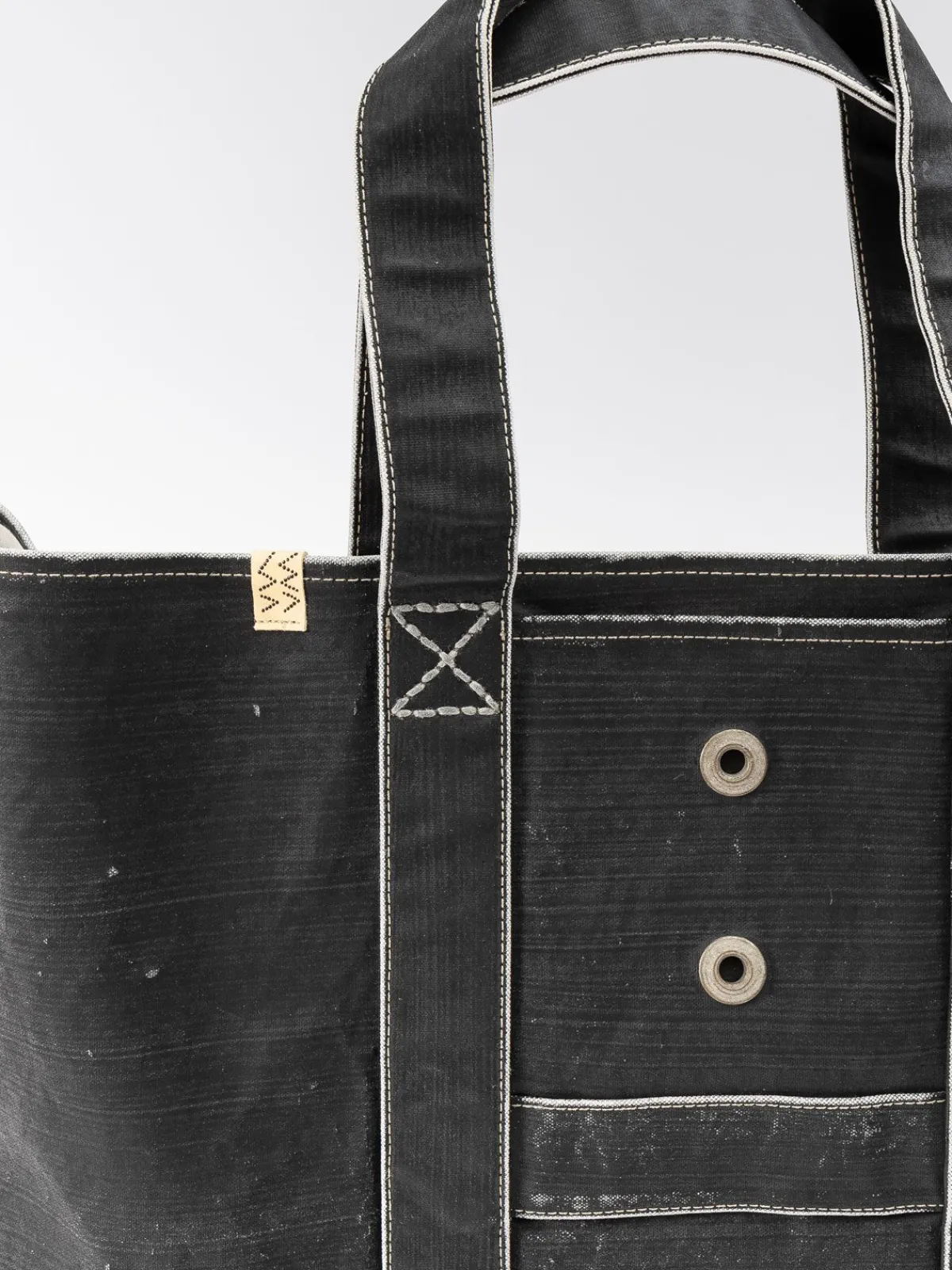 Black Canvas Homer XL Bag | Visvim Sale Cheap