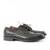 BLACK CORDOVAN LONG WING BLUCHER COMMANDO SOLE | Alden for The Bureau Online