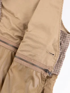Brown Wool Poly Gunclub Check Long Fowl Vest | Engineered Garments Hot