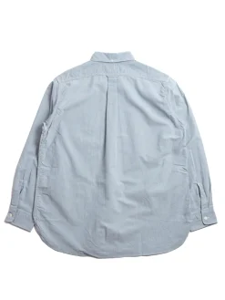 BUTTON DOWN WIND SHIRT GRAYISH NAVY | Nanamica Cheap