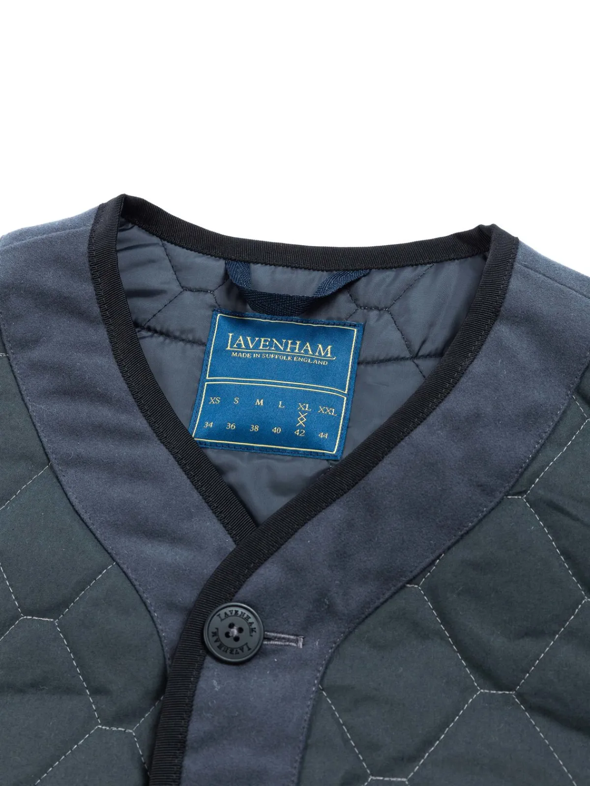 BUTTON PLACKET GILET CHARCOAL | Lavenham Best Sale