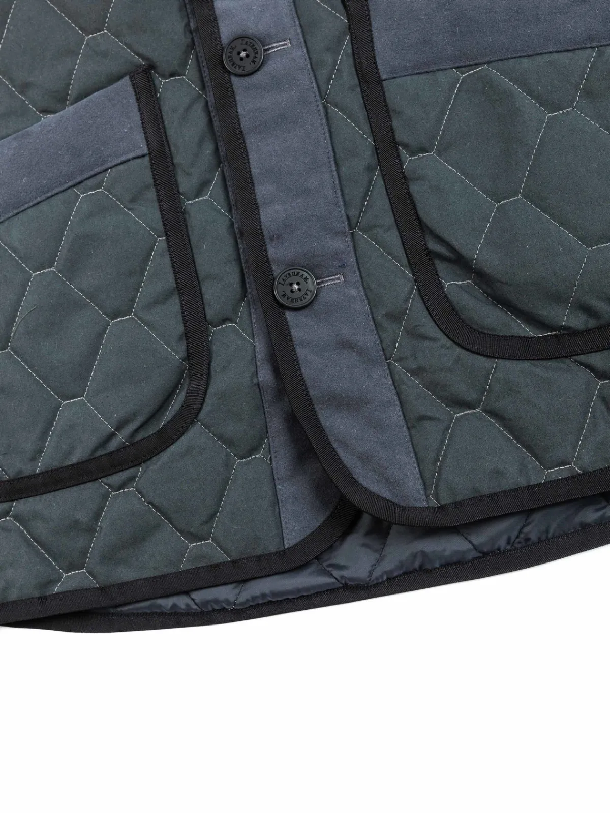 BUTTON PLACKET GILET CHARCOAL | Lavenham Best Sale