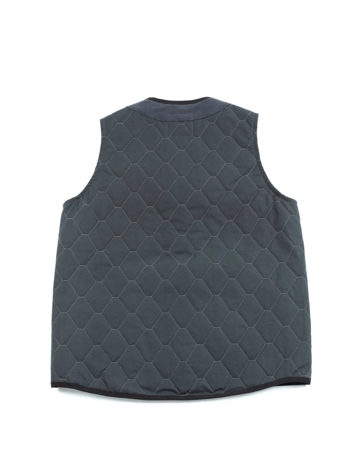 BUTTON PLACKET GILET CHARCOAL | Lavenham Best Sale