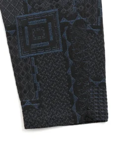 CARLYLE PANT BLACK NAVY CP GEO JACQUARD | Engineered Garments Best