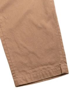 CHINO 2TUCK PANTS BROWN | SEUVAS New