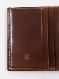Cognac Horween Cordovan 3–3 Wallet | KREIS Online