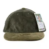 COLE & VELVET OLIVE BASEBALL CAP | Poten Sale