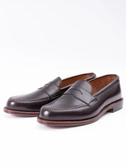 Color 8 Cordovan Leisure Handsewn Moccasin | Alden for The Bureau Cheap