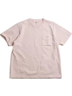 DOTSUME POCKET T&ndash;SHIRT PALE PINK | Jackman Hot