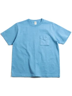 DOTSUME POCKET T&ndash;SHIRT BROOKLYN BLUE | Jackman Cheap