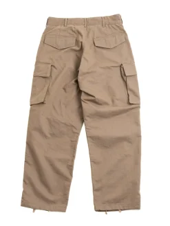 FA PANT KHAKI/BLUE PC IRIDESCENT HEAVY TWILL | Engineered Garments New