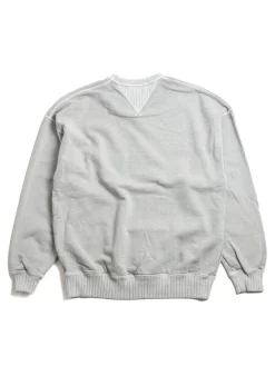 FADED SWEAT CREWNECK FADE SILVER | Jackman Flash Sale
