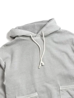 FADED SWEAT PARKA FADE SILVER | Jackman Cheap