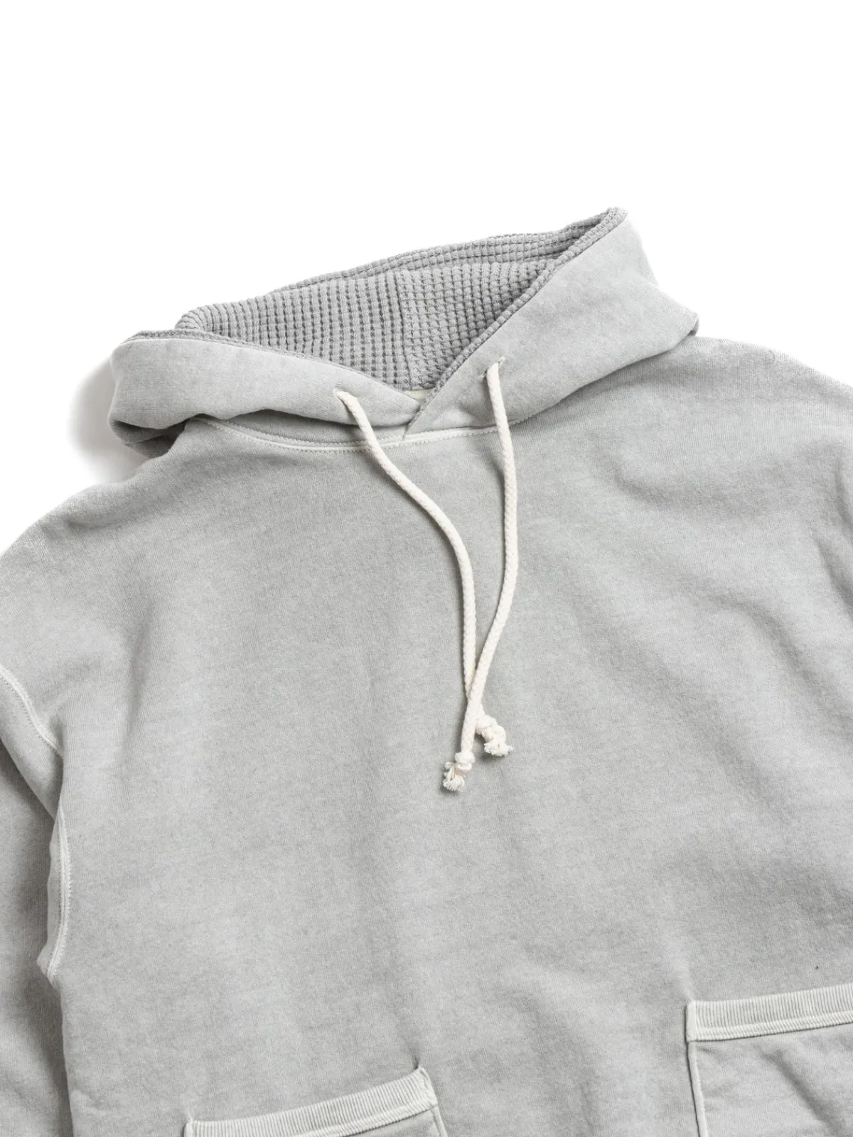FADED SWEAT PARKA FADE SILVER | Jackman Cheap