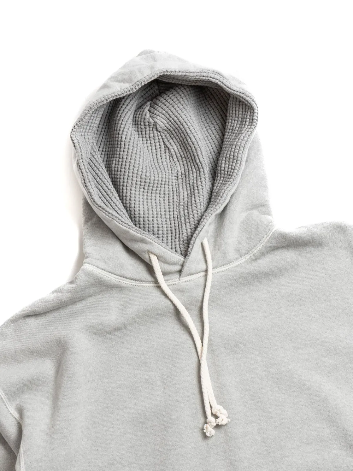 FADED SWEAT PARKA FADE SILVER | Jackman Cheap
