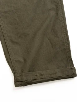 FATIGUE PANT OLIVE COTTON BRUSHED HB | Engineered Garments Clearance