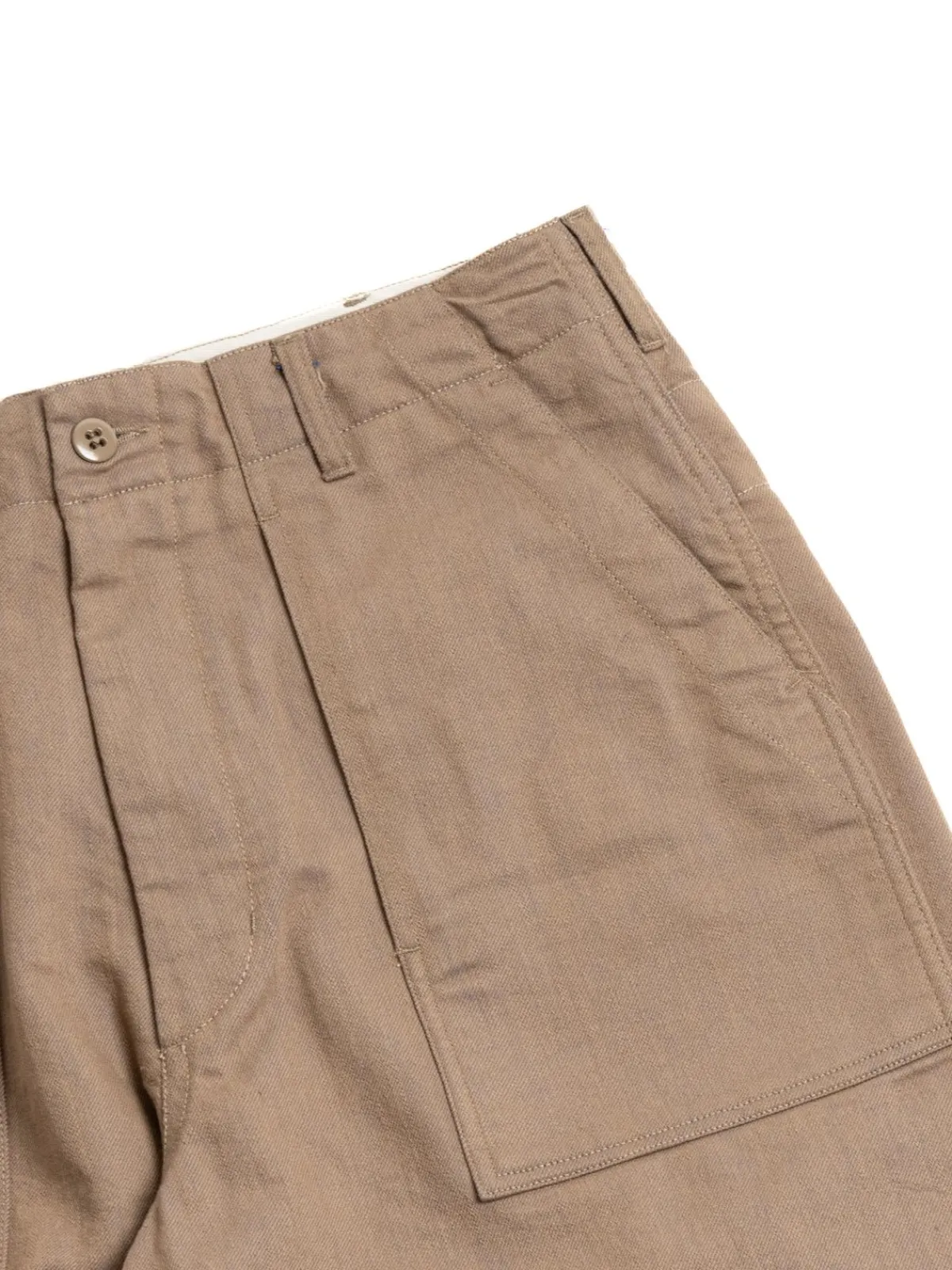 FATIGUE PANTS KHAKI/BLUE PC IRIDESCENT HEAVY TWILL | Engineered Garments Cheap