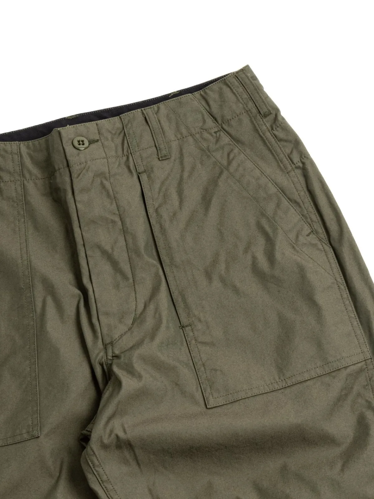 FATIGUE PANTS OLIVE CP WEATHER POPLIN | Engineered Garments Discount