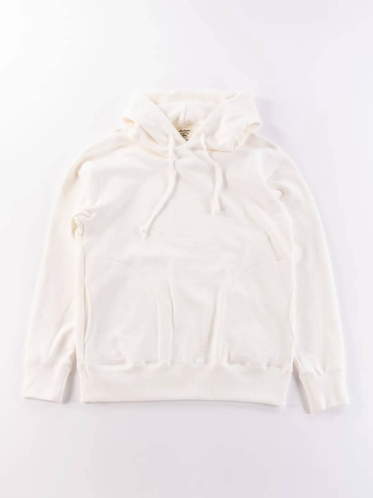 GG SWEAT PULLOVER PARKA WHITE | Jackman Discount
