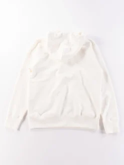 GG SWEAT PULLOVER PARKA WHITE | Jackman Discount