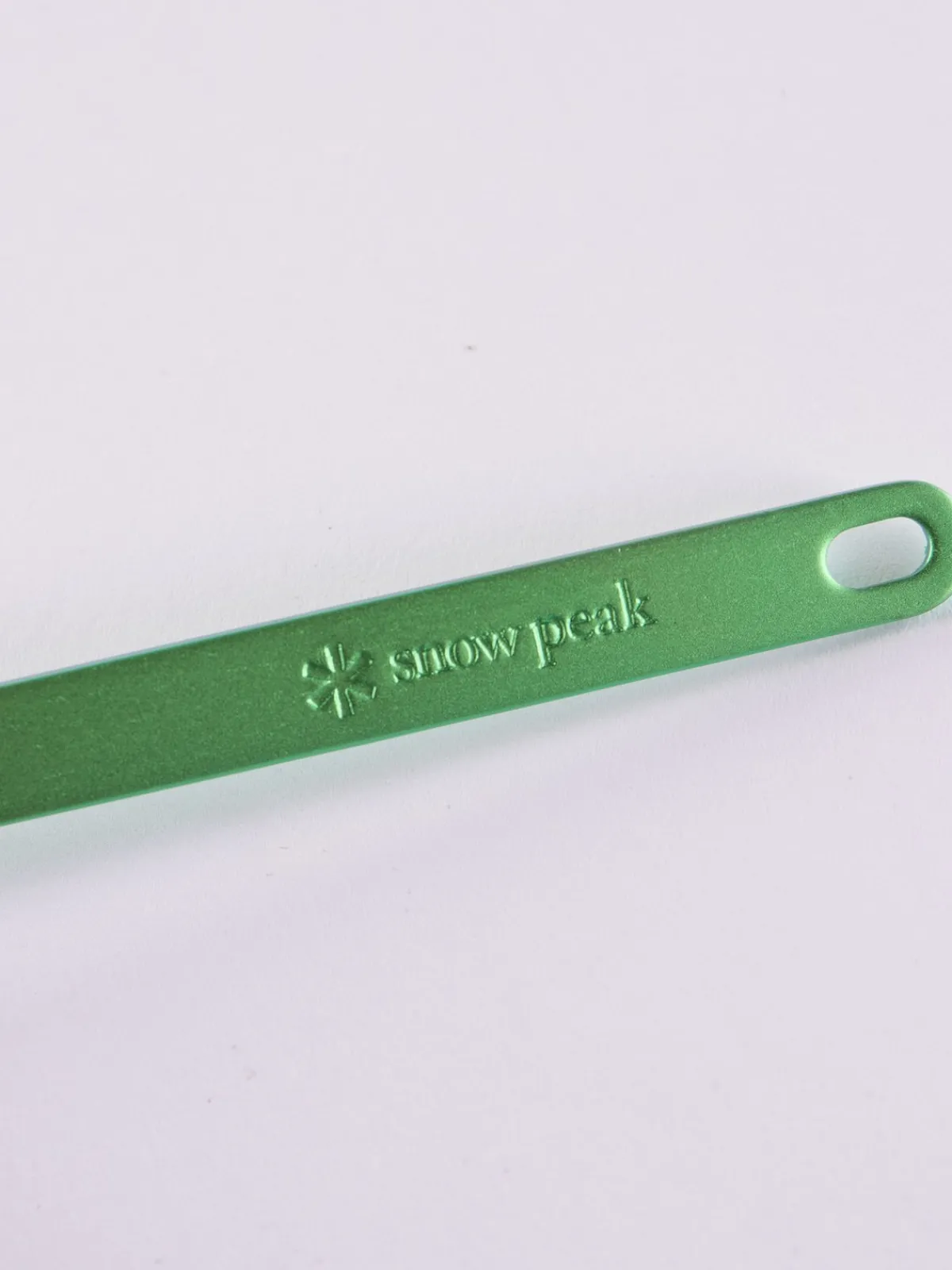 Green Titanium Spork | Snow Peak Clearance