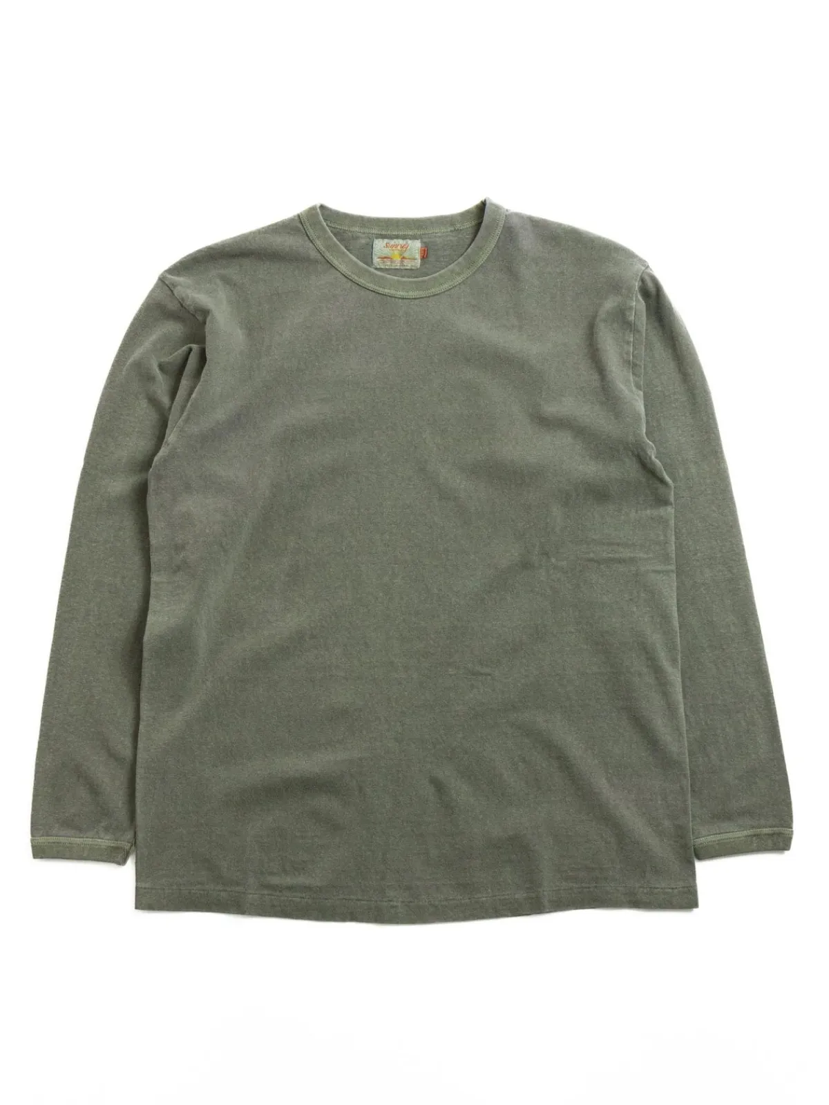 HALEIWA L/S T–SHIRT PIGMENT DYE GRAPE LEAF | Sunray Sportswear Shop