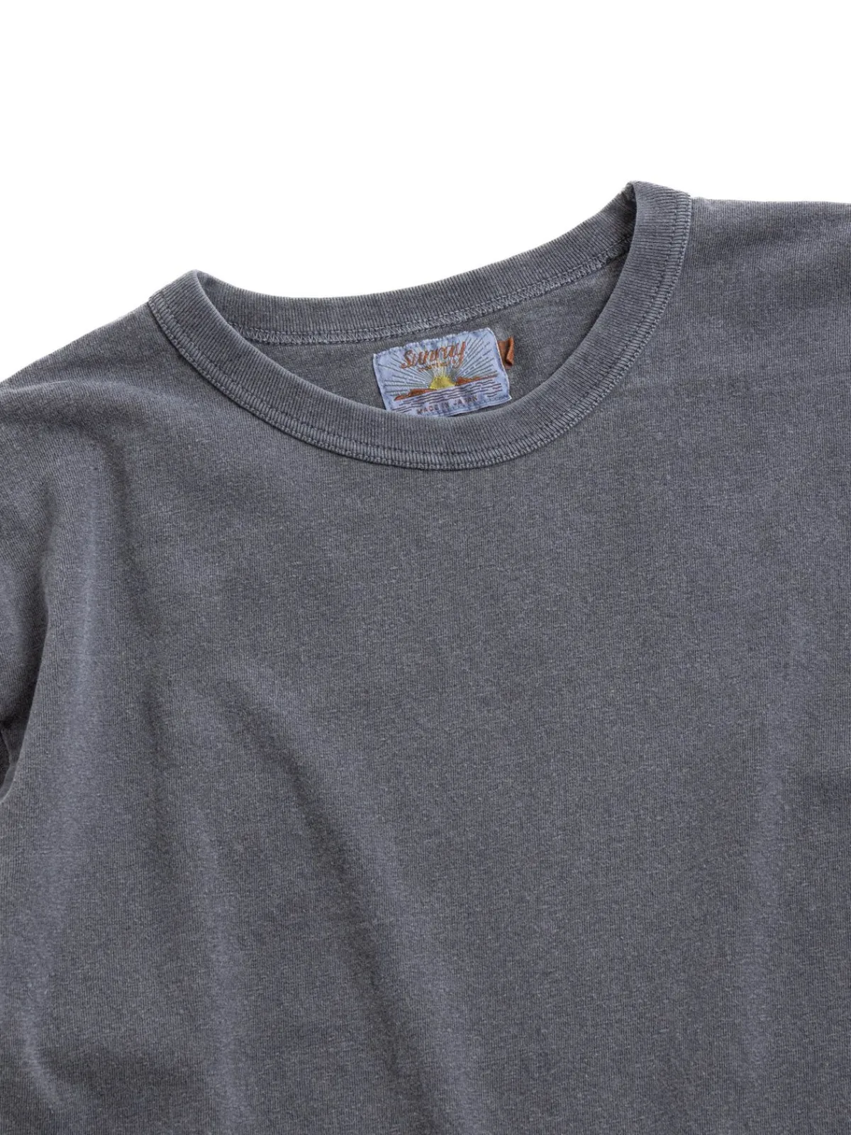 HALEIWA L/S T–SHIRT PIGMENT DYE BLUE GRAPHITE | Sunray Sportswear Fashion