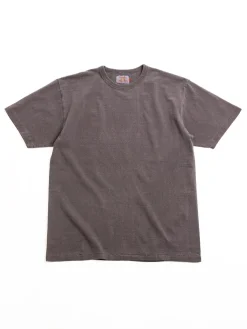 HALEIWA S/S T–SHIRT PIGMENT DYE RAISIN | Sunray Sportswear Clearance