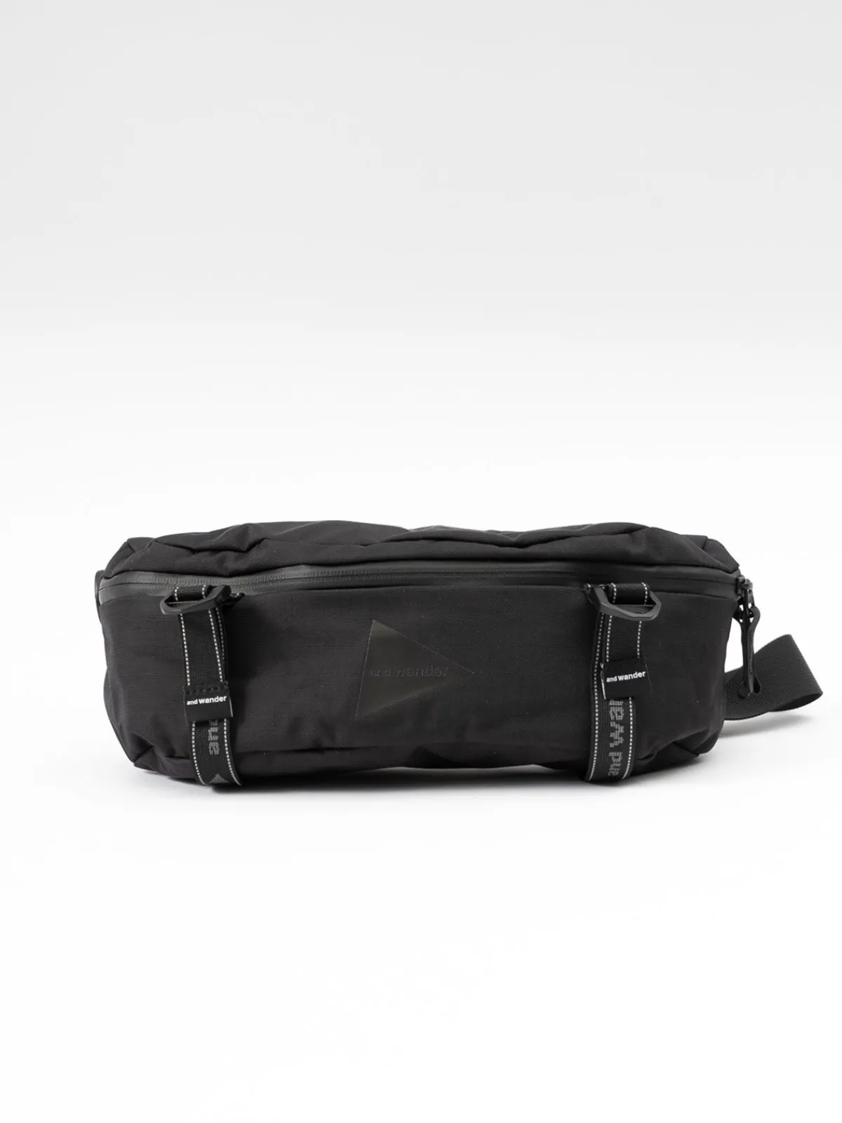 HEATHER WAIST BAG BLACK | and wander Flash Sale