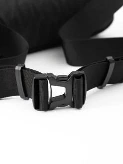 HEATHER WAIST BAG BLACK | and wander Flash Sale