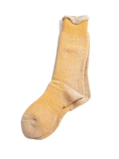 HEMP THICK PILE CREW MUSTARD | Anonymous Ism Fashion