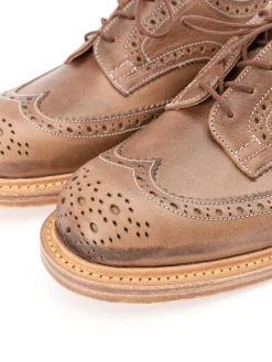 HORWEEN NATURAL CXL TBB BROGUE SHOE | Tricker&rsquo;s Oddment Sale Discount