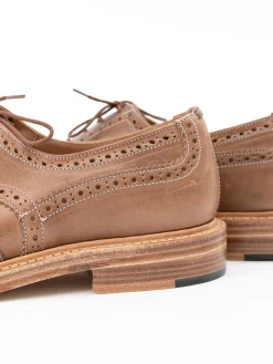 HORWEEN NATURAL CXL TBB BROGUE SHOE | Tricker&rsquo;s Oddment Sale Discount