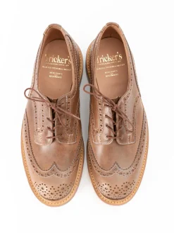 HORWEEN NATURAL CXL TBB BROGUE SHOE | Tricker&rsquo;s Oddment Sale Discount